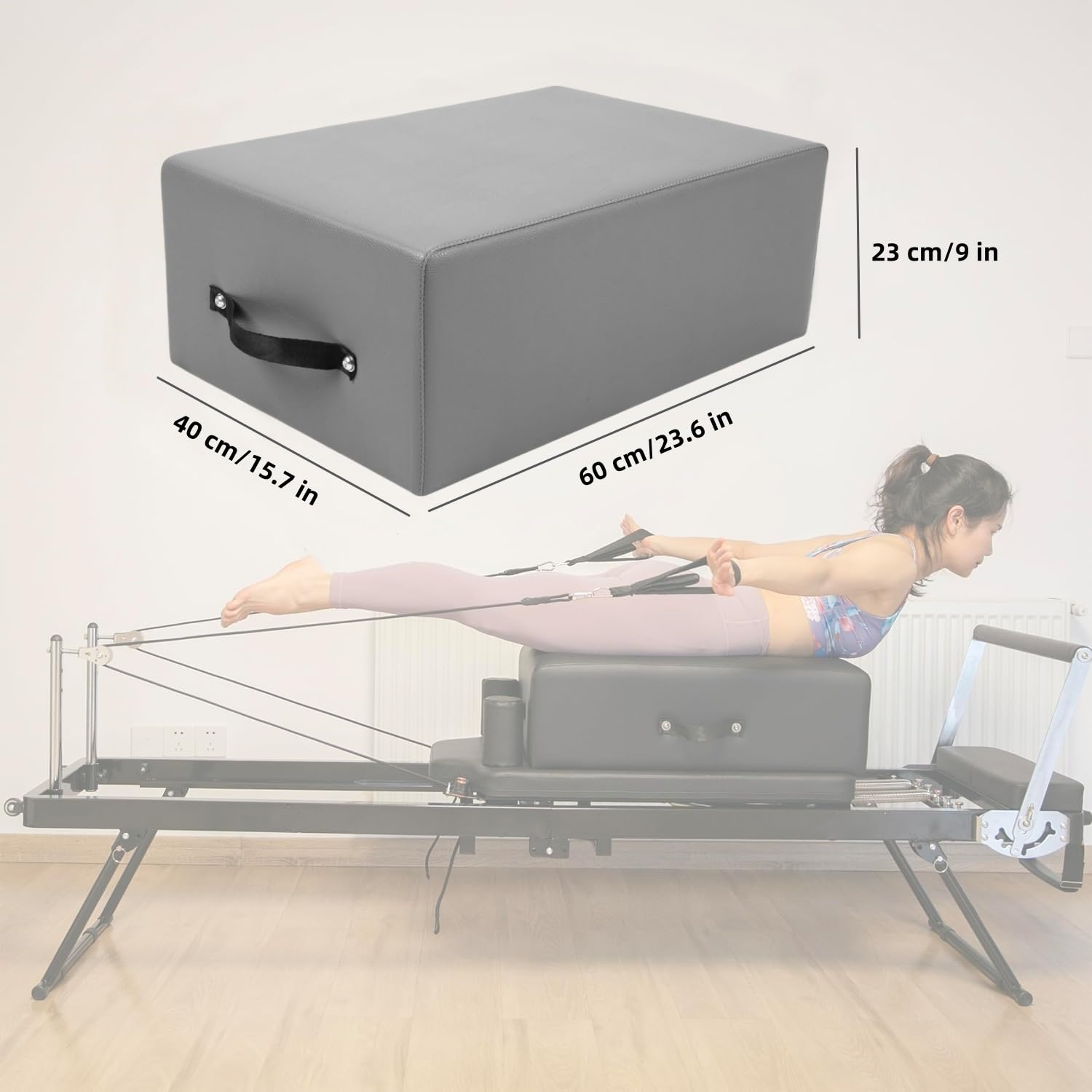 Pilates-Box für Reformer – verbessert die Bewegungsfreiheit und Flexibilität, unverzichtbares Zubehör für Pilates-Übungen