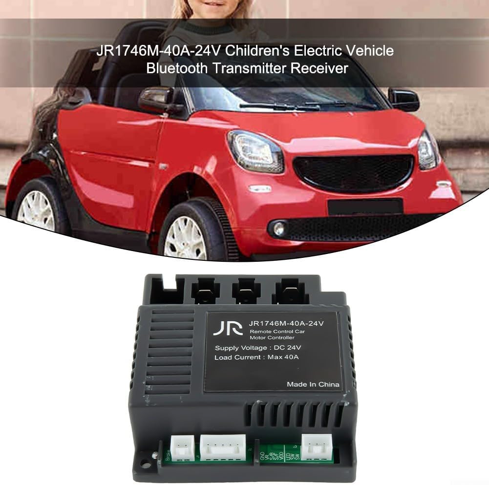 JR1746M-40A-24V Control Box Receiver Ride Car Toy 24V System Compatible with Children Battery Powered Vehicle Parts