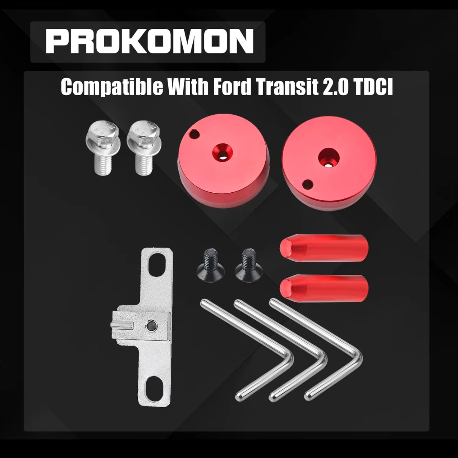 Kit Strumenti La Messa In Fase Motore Diesel 2.0 TDCi EcoBlue Set Strumenti La Messa In Fase Diesel 303-1637 Compatibile Con Ford Per Tourneo Per Custom 2016-2025 Strumenti sincro motore