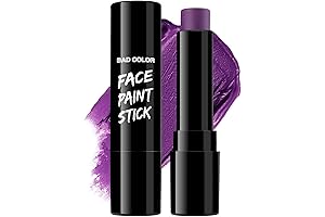 Dark Purple Colorful Eye Black -- Eye-Catching Body Art