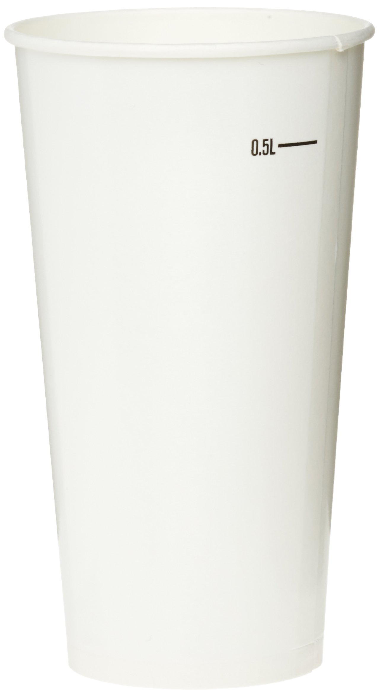 Neolab 1 bicchieri di carta usa e getta 7103, PE – 500 ml (confezione da 100)