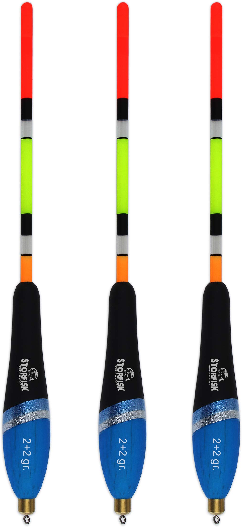 Flotteur,lot de 3 flotteurs de pêche,boule coulissante,lac,ruisseau