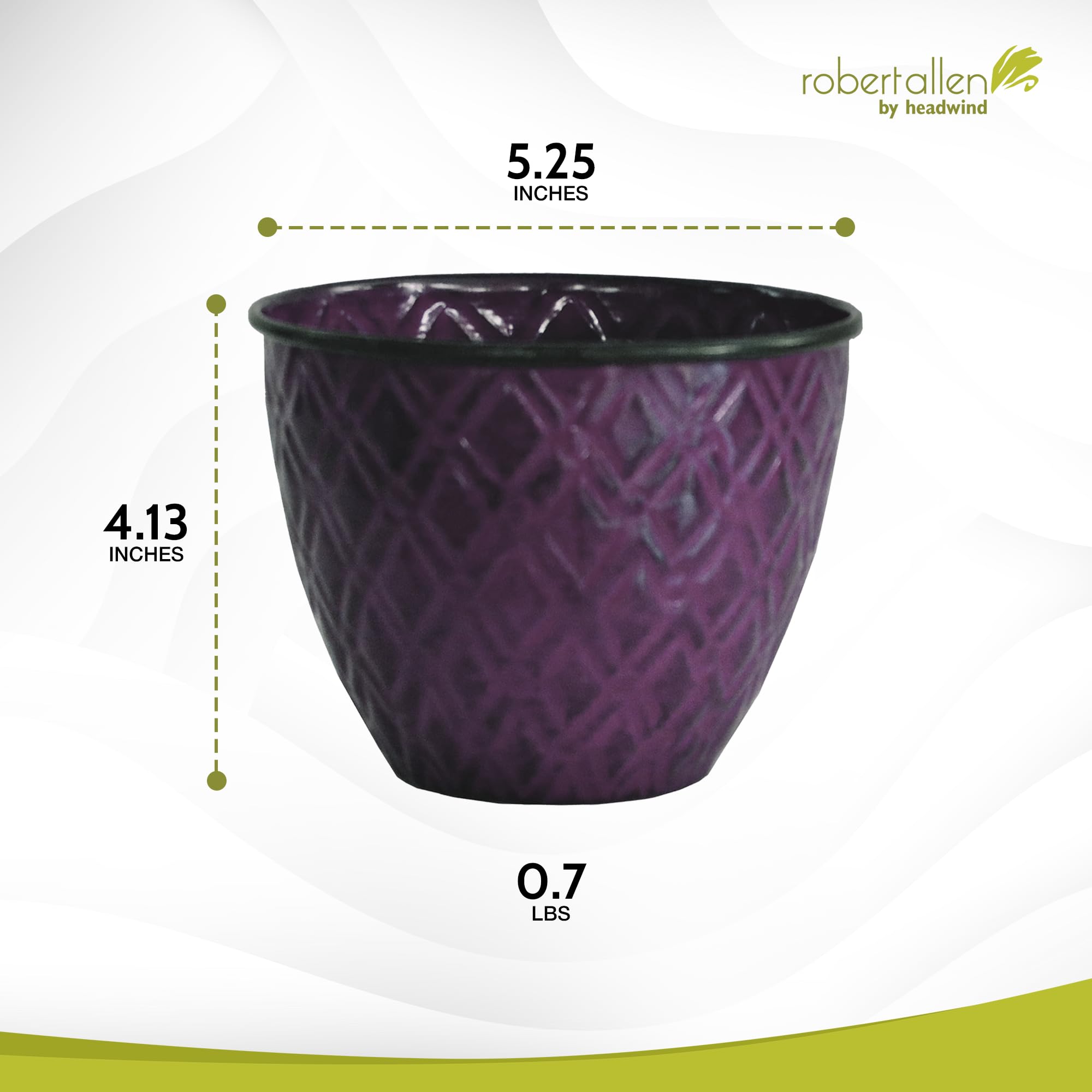 Amazon.com : Headwind Glazed Ironstone Boutique Collection Plant