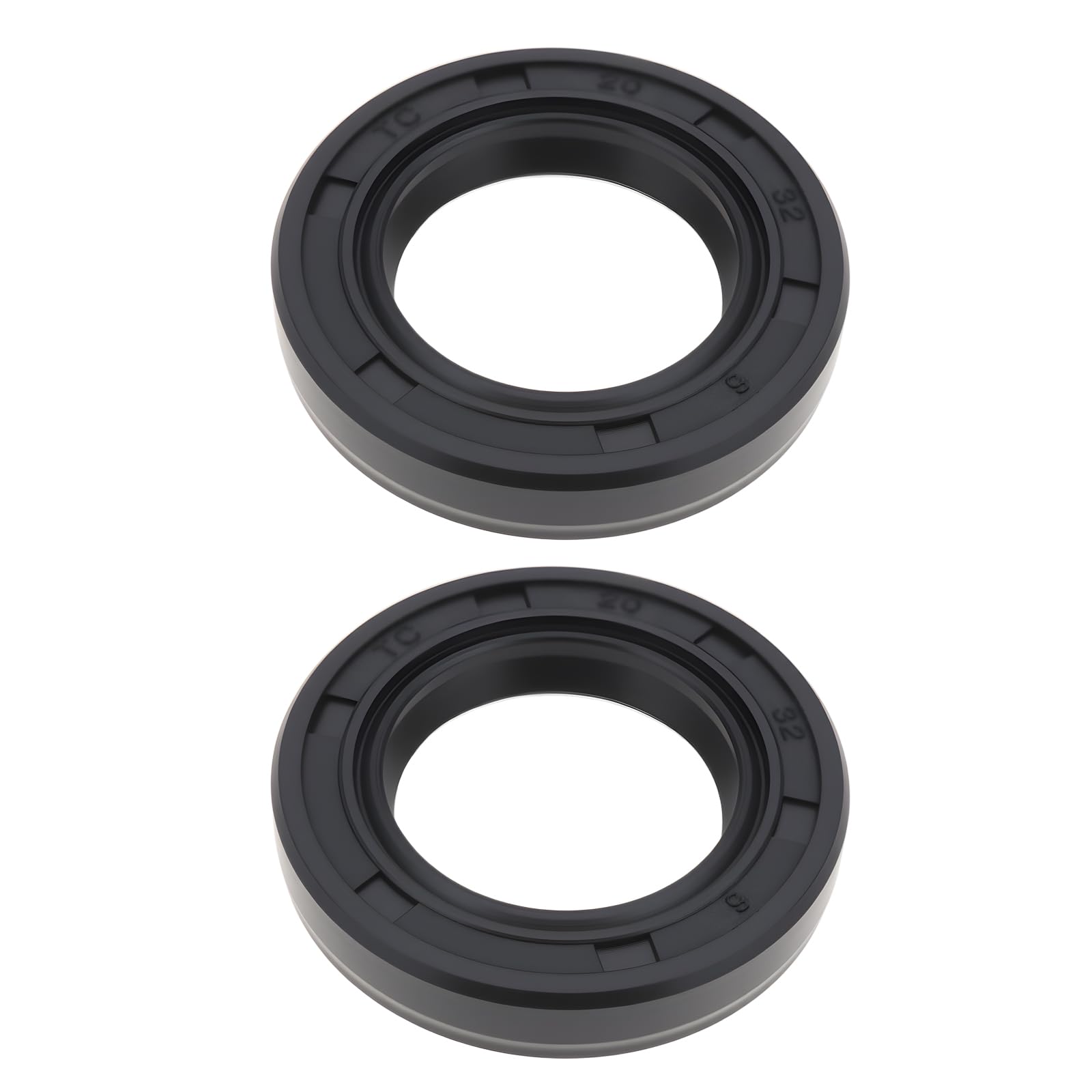 AS Axis Spindleon 2Pcs Crankshaft Oil Seals 20x32x6mm 91202-KJ9-003 Compatible with Honda GX100 EU2000i EB2000i GX100RT