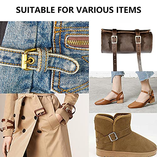 Mousyee Fibbie a Rullo in Metallo, 30 Pezzi Fibbie...