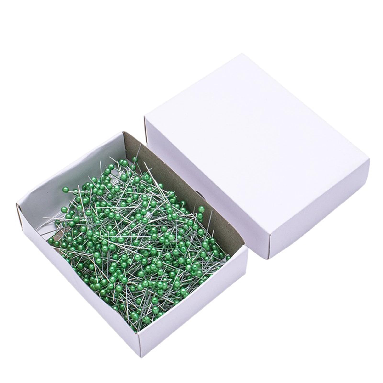 800Pcs Colorful Quilting Pins Pearls Head Dressmaking Pins Sewing Positioning Pin for Sewing Craft Pattern Making Dressmaking Tailoring Supplies