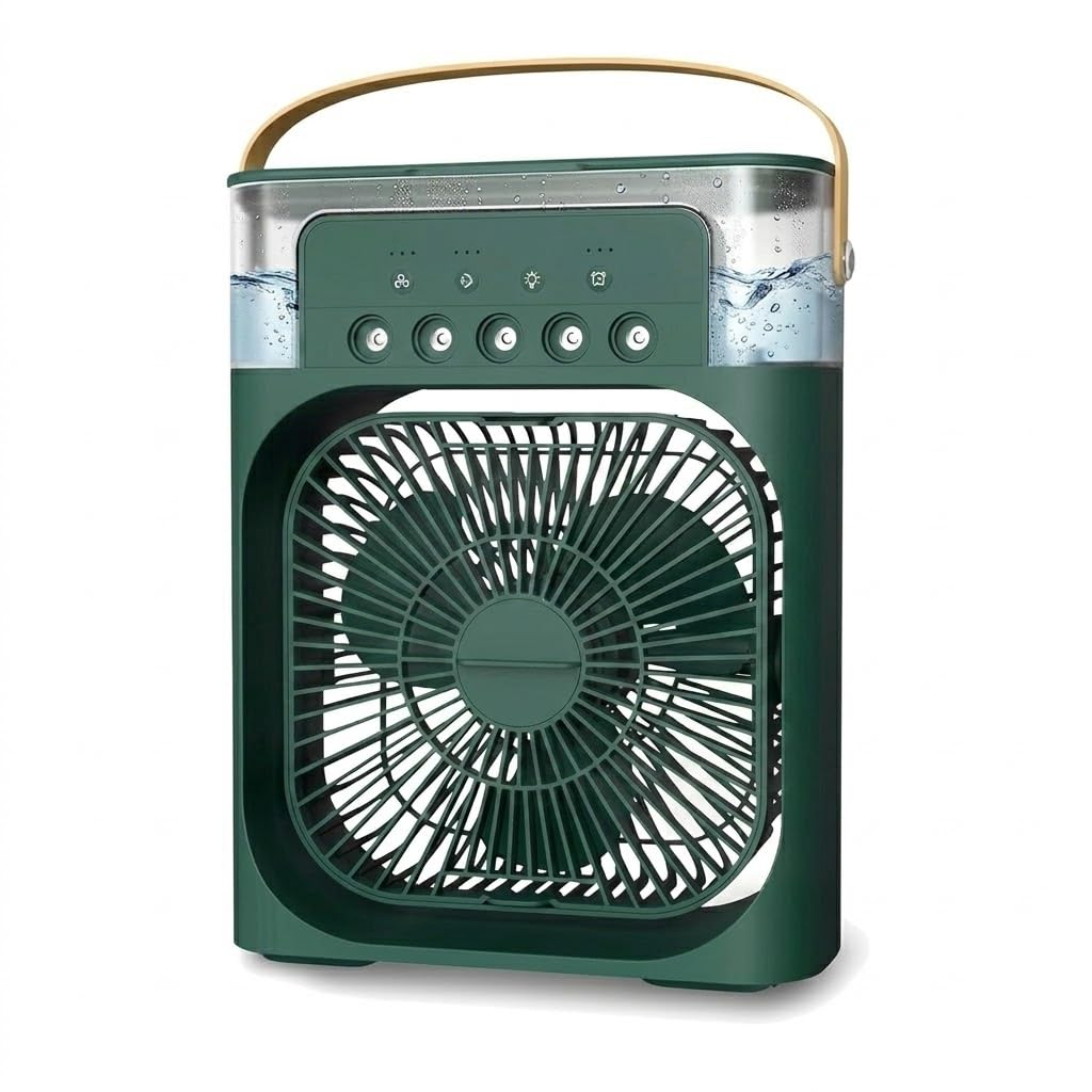 Drumstone 𝐋𝐢𝐦𝐢𝐭𝐞𝐝 𝐓𝐨𝐝𝐚𝐲,Mini Air Cooler Fan for Room | Cooling Fan with LED Light, 3 Wind Speeds, 3 Spray Modes Compact AC Cooler Fan for Home,𝟏𝟓 𝐘𝐞𝐚𝐫𝐬 𝐖𝐚𝐫𝐫𝐚𝐧𝐭𝐲-image-27