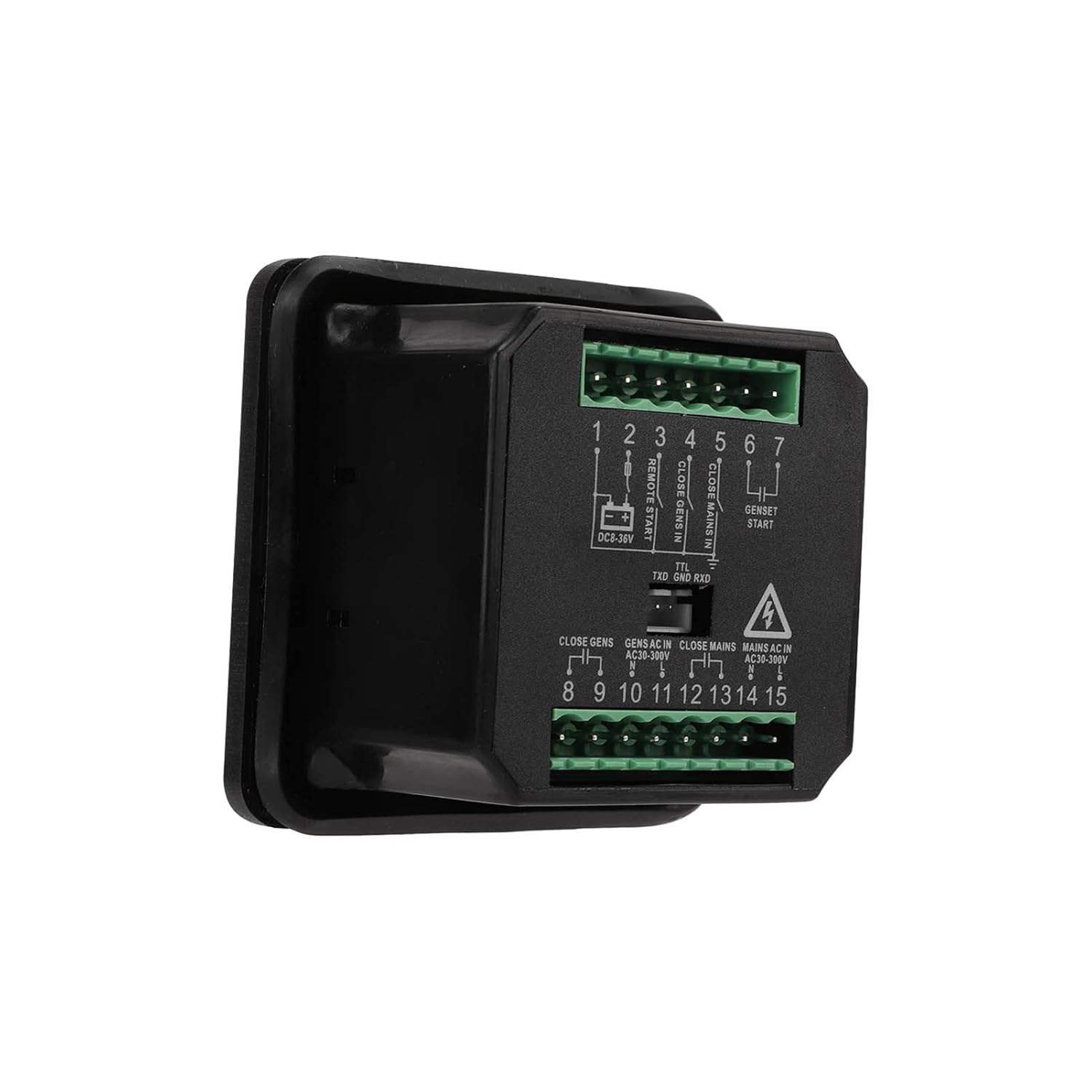 Gonetre ATS Controller Genset Control Module Electrical Accessory Ats220 Ac30-300v Mains Genset Power Controller Automatic Switch Module with Led Display, Gonetreok7dq2a85h