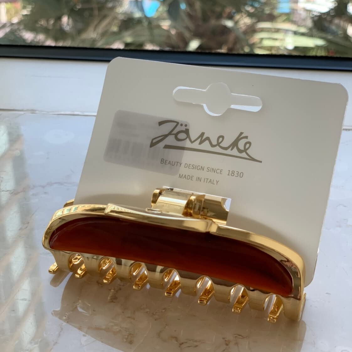 Janeke Hair Clip Saç Tokası Gold JG29100DBL