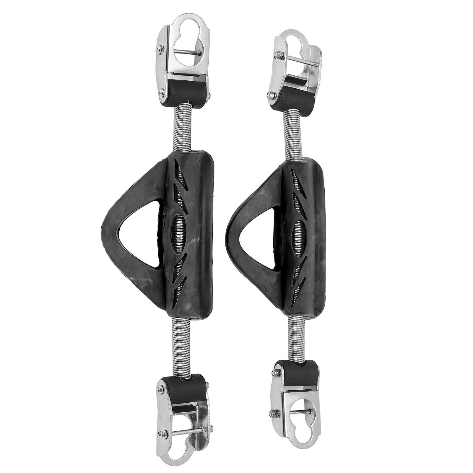 2 Correas de Resorte para Aletas de Buceo, Acero Inoxidable 316, Doble Uso, con Hebillas, para Jet Fin (OMS).