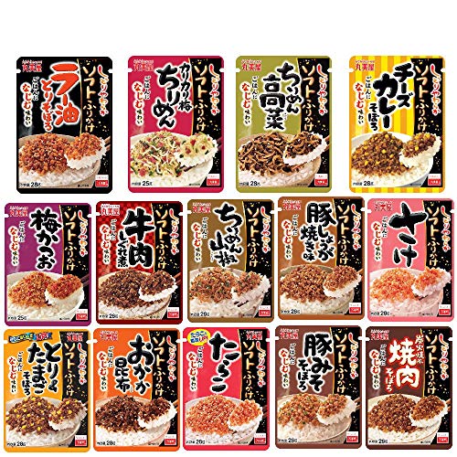 丸美屋 しつとりやわらか ソフトふりかけ ごはんのおともに 14種セット