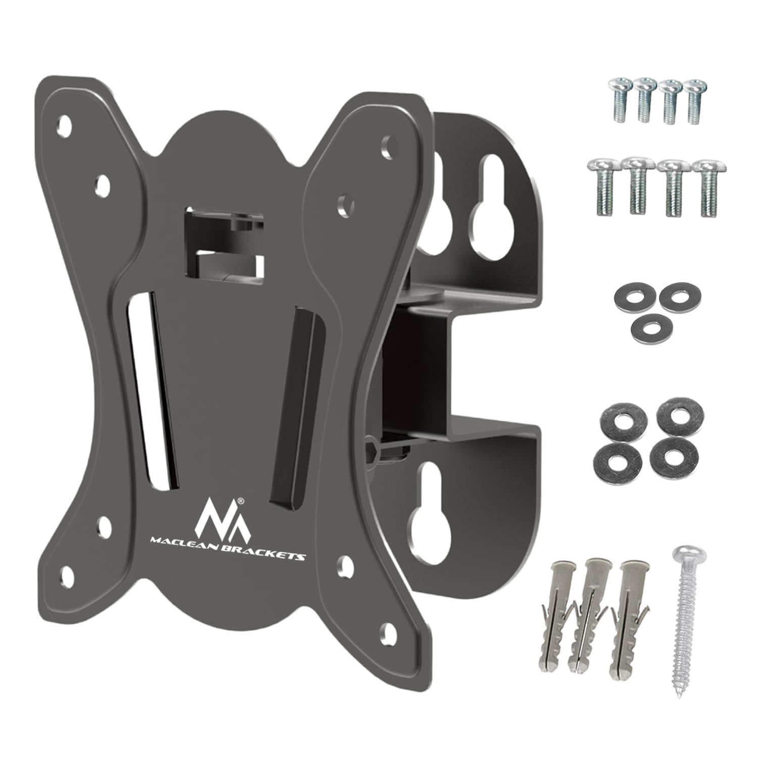 Maclean TV or monitor mount, max. VESA 100x100, 13-32", 30kg, black, MC-415
