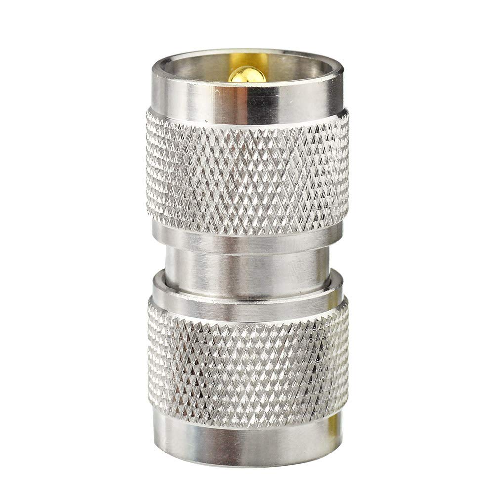 Superbat UHF PL259 Male to Male CB Radio Barrel Connector Adapter 50 Ohm Coax Coupler Joiner for HF/VHF/UHF Antenna - Image 3