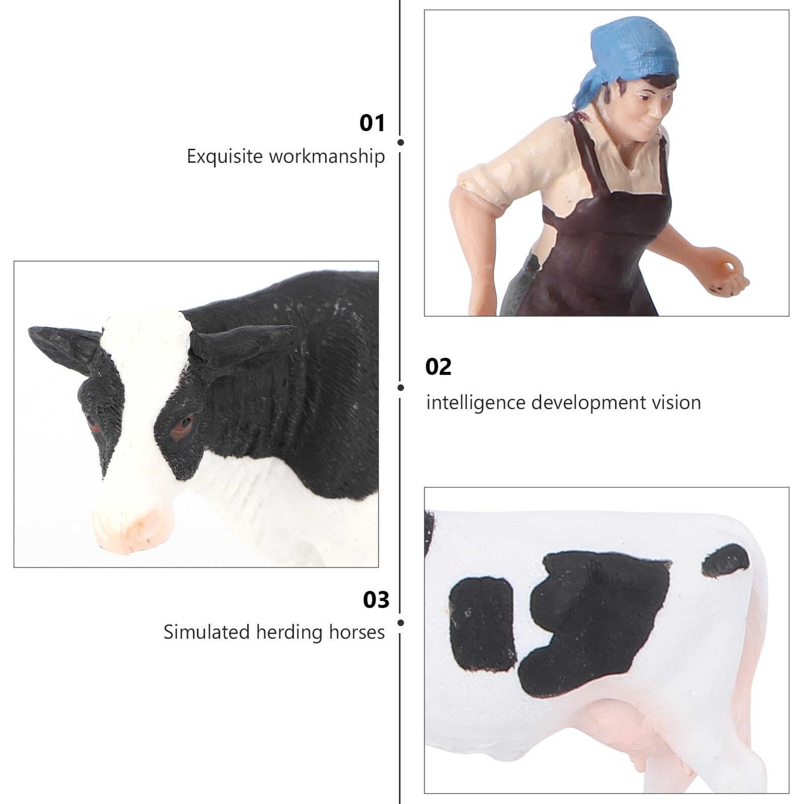 BESTonZON Simulazione di Animali Riproduzione di Animali Giocattoli Educativi per Ragazzo Ragazza Arredamento per Casa Realizzato in Materiale di Design Forma di Animale Creativo e Unico