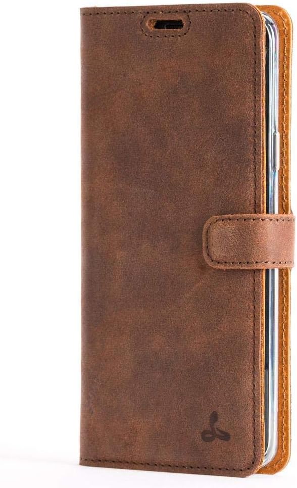 SnakehiveiPhone 7 Plus Case, Vintage Collection Apple iPhone 7 Plus Wallet Case in Nubuck Leather with Credit Card/Note slot for Apple iPhone 7 Plus -