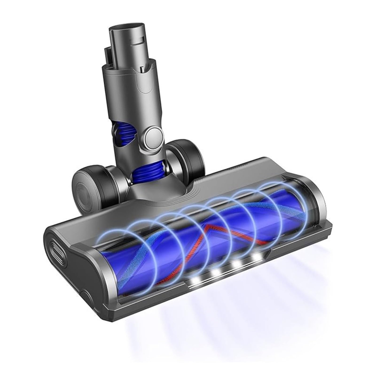 Cabezal De Cepillo Eléctrico For Suelos De Madera Compatible Con Aspiradoras Dyson V6 DC58 DC59 DC62 DC72 DC74.