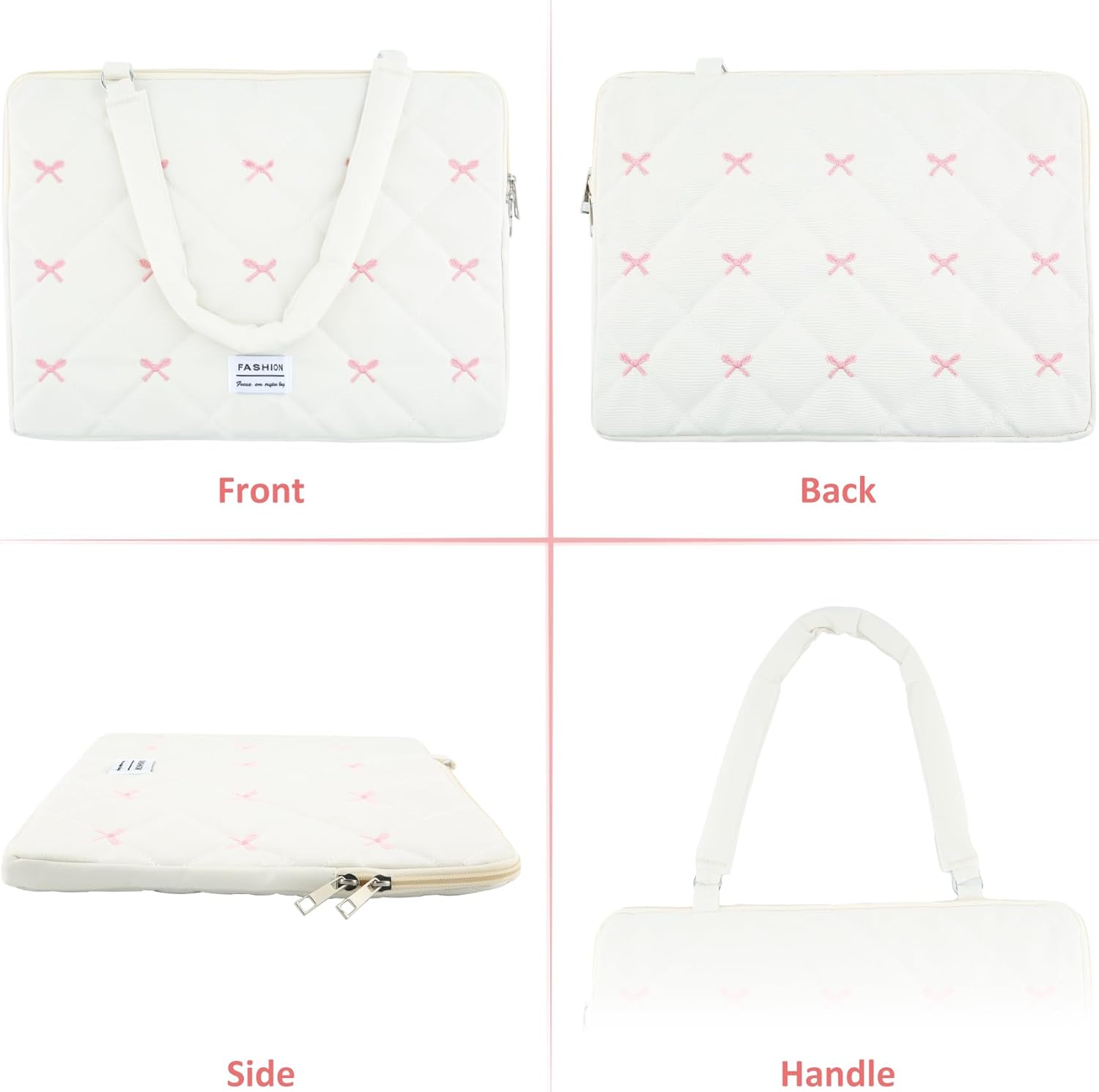 Laptop Sleeve (White, 7-16inch)