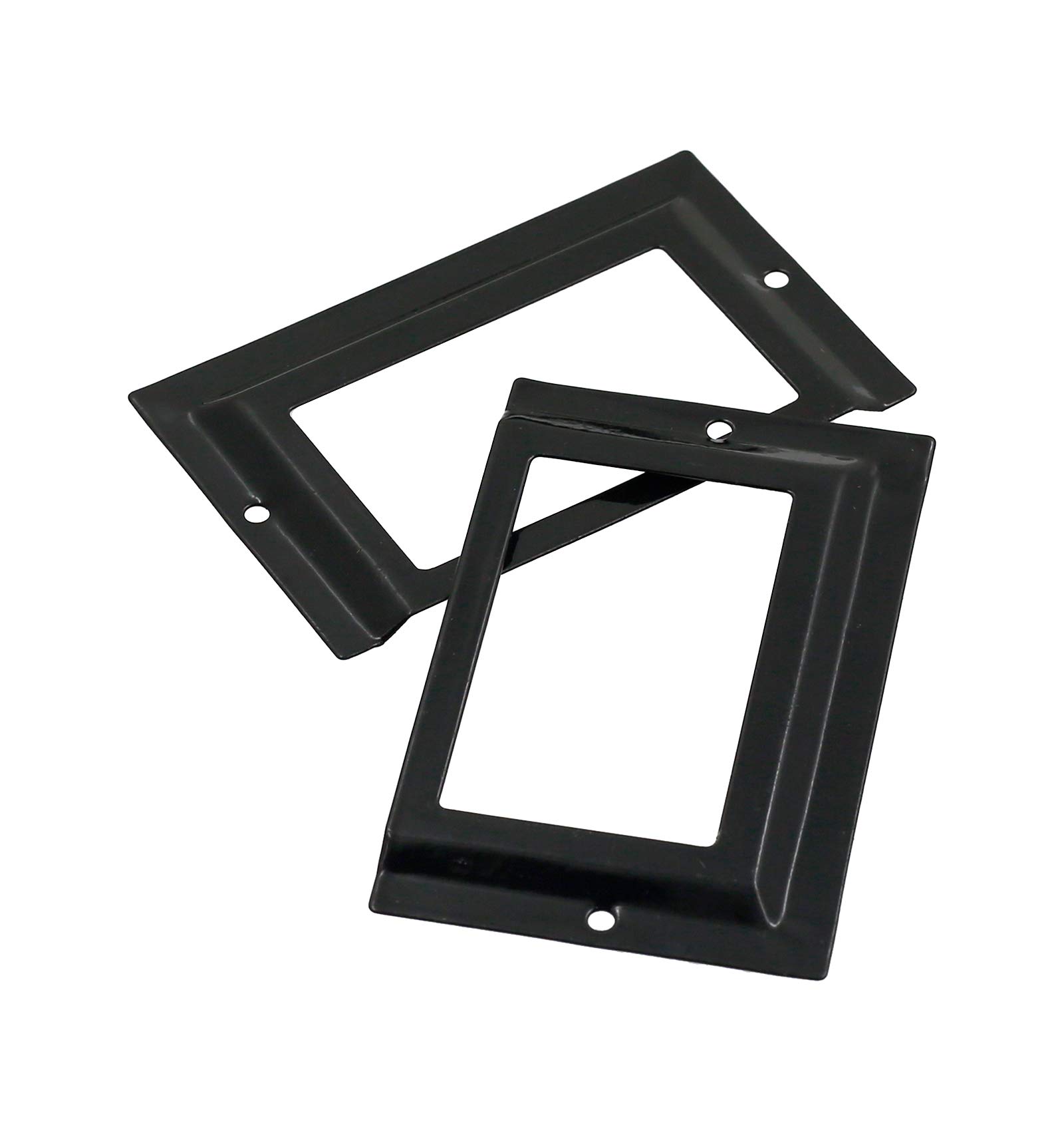 3Pcs 51-69mm Easy Applying Metal Antique Photo or Label Frame With Split Pins Al