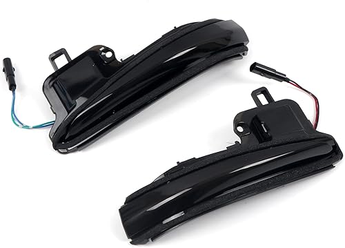 Miniatura 6 de HIGH FLYING - Accesorios para auto: espejos laterales LED, luces de señal de giro dinámicas y secuenciales con apagón, tira indicadora, 2 piezas/par