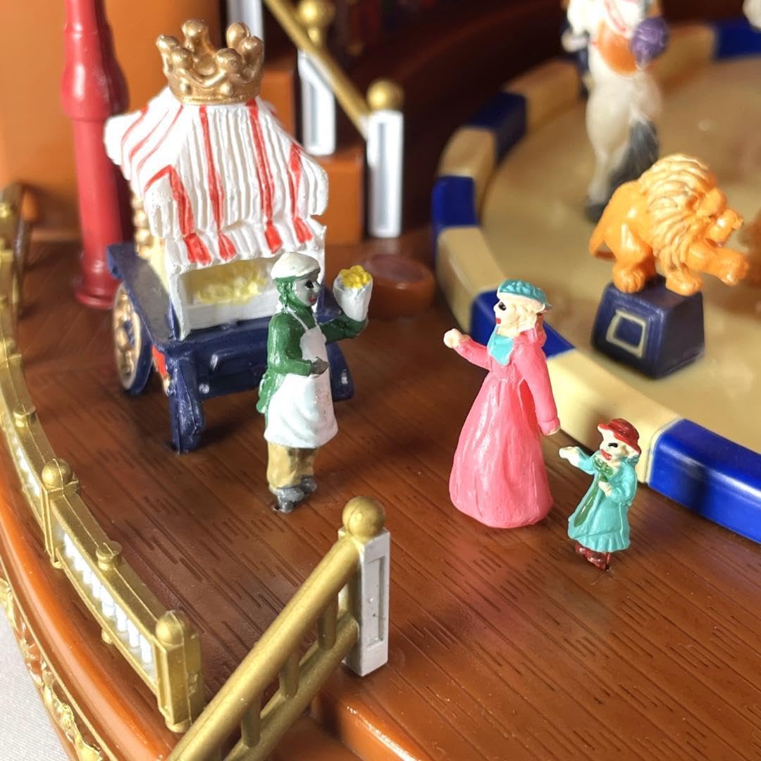 レア ミスタークリスマス ショーケース トレイン 電子 オルゴール 50曲 貴重 ミスタークリスマス 90周年「サーカス」 オルゴール 50曲 レア