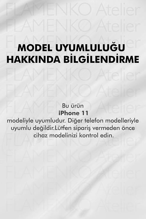 iPhone 11 ile Uyumlu Balık Gözlü Kedi Desenli Şeffaf Telefon Kılıfı