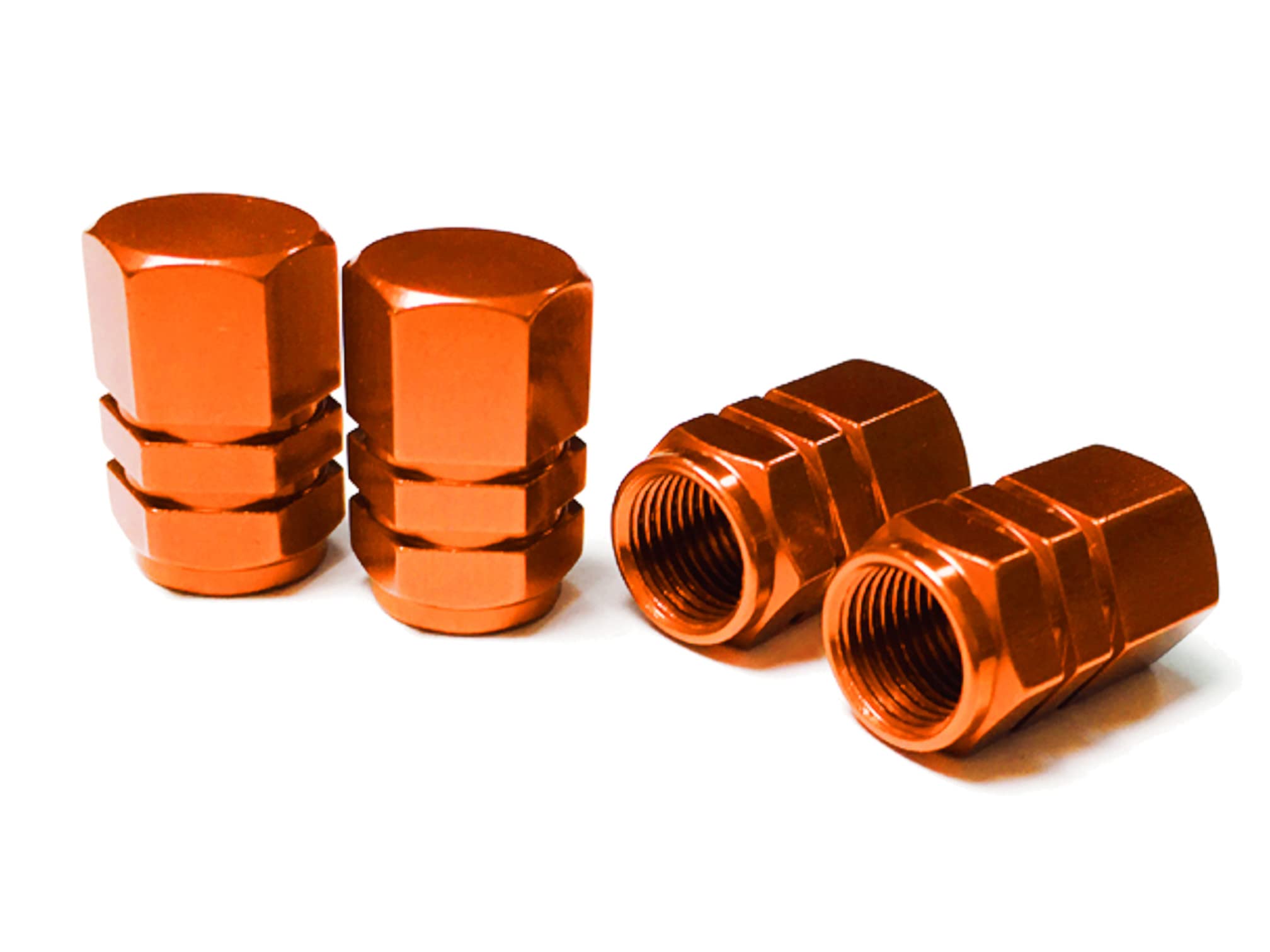 Amazon.co.jp: 【COTRAX】Set of 4 Aluminum Air Valve Caps for Wheel