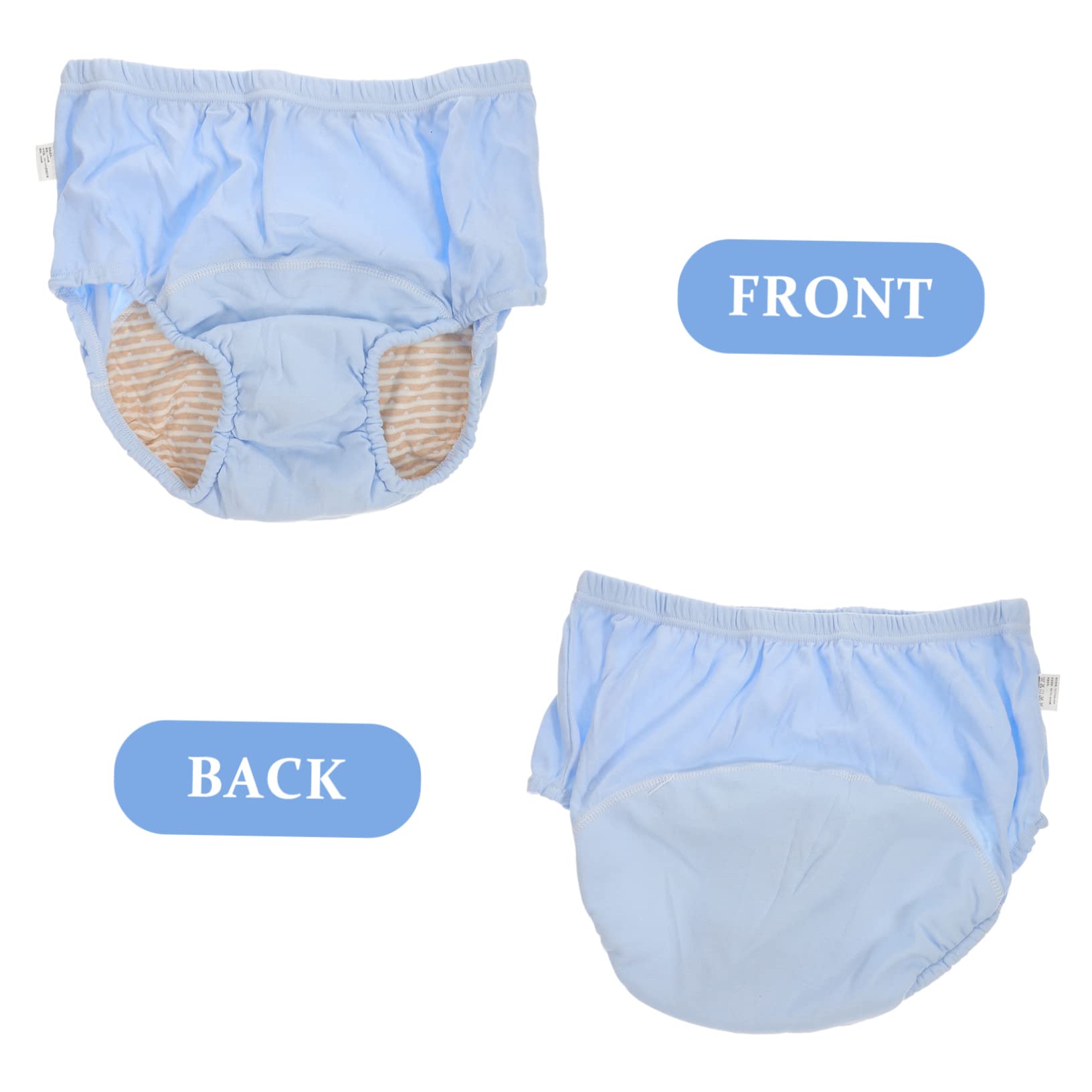 2piezas Para Ropa Interior Transpirable Para Ancianos Bragas De Cuidado Para Adultos Diseño Cómodo y Absorbente