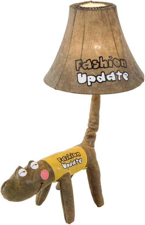 BALIE SPACE Kids Desk Lamp LED Cute Crocodile LED Floor Lamp Funny Animal Children Bedroom Table lamp Two Sizes Option (50cm)