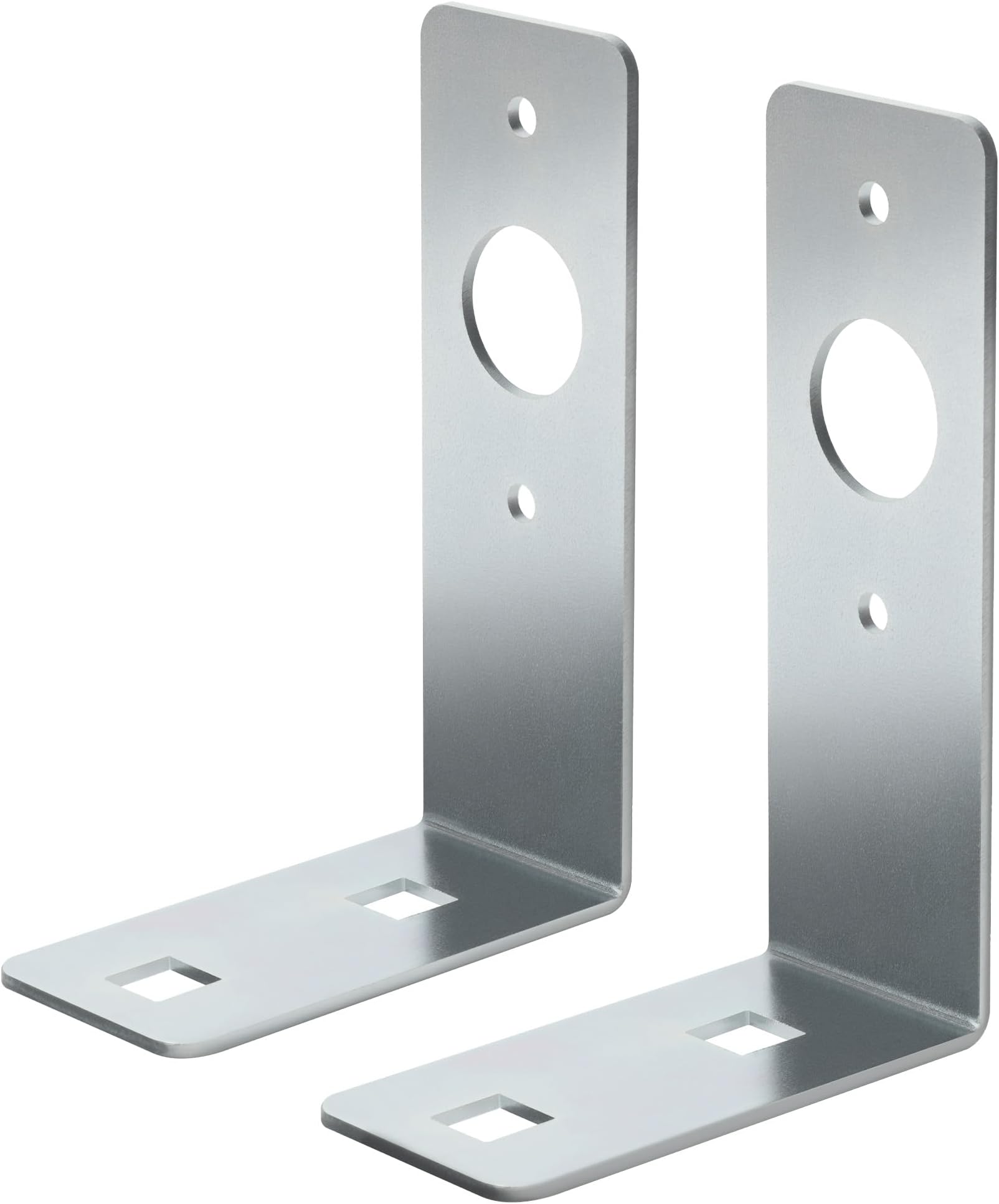 Lonffery Trailer Light Bracket 2PC, L Shape Galvanized Steel Light Bracket Mounting, Universal Fit for Utility, Boat, Cargo & RV Trailers – Trailer Light Bracket Mounting