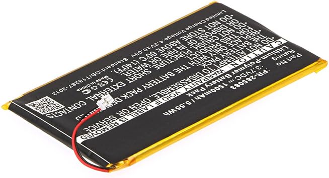 1500mAh PR-285083 Battery Replacement Compatible with Barnes & Noble Nook GlowLight Plus 2015 BNRV510, Kobo Glo HD 6 N437-KJ-BK-S-EP eBook Readers