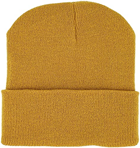 Skihat-Long Tim Thick And Warm Mens Daily Cuffed Beanie Or Slouchy Made In Usa For Usa Knit Hat Cap Womens Kids #TOP20