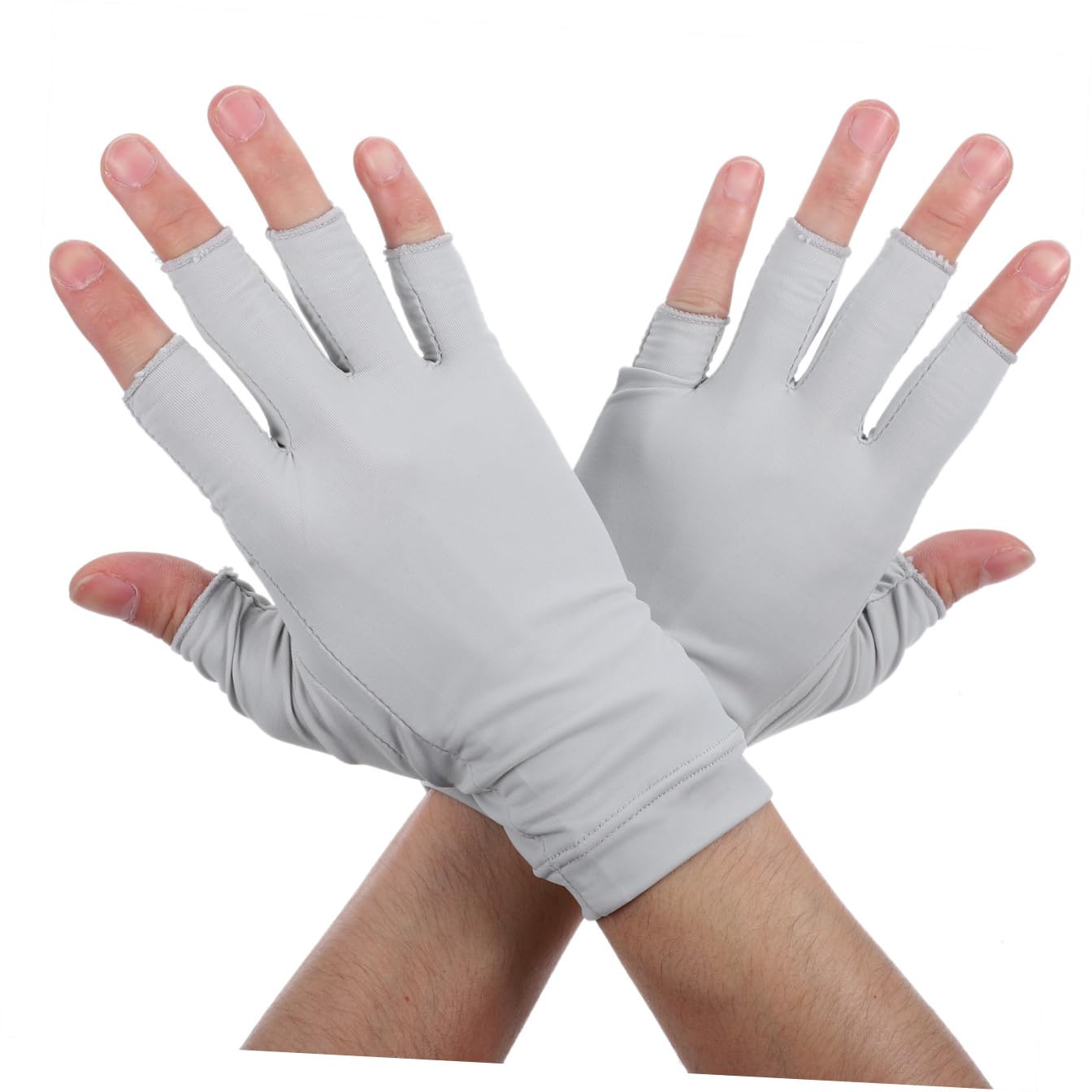 Healeved 5pares Guantes De Manicura Uv De Gel Protección Solar Para Manos Guantes Sin Dedos Material y Duradero Para Manicuras De Gel