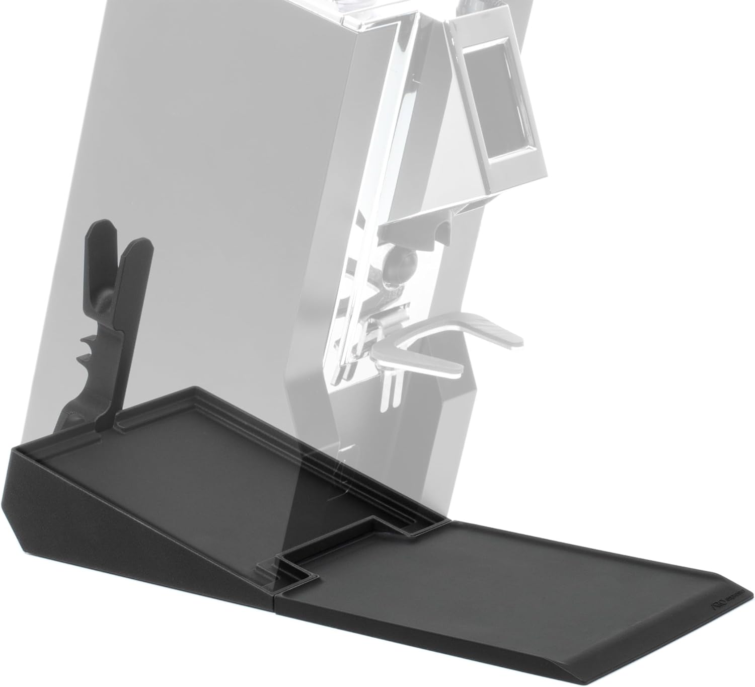 ARO Espresso® Inclined Stand for Eureka Mignon with Silicone Catch Tray | Low Retention Single Dosing Kit