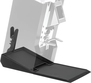 ARO Espresso Inclined Stand for Eureka Mignon with Silicone Catch Tray | Low Retention Single Dosing Kit