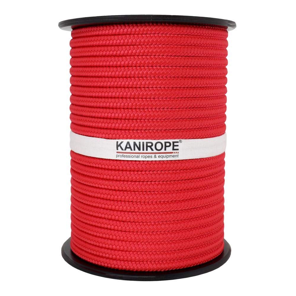 PP cuerda cuerda de polipropileno (SH 12 mm 250 m Color Rojo (0114) trenzado