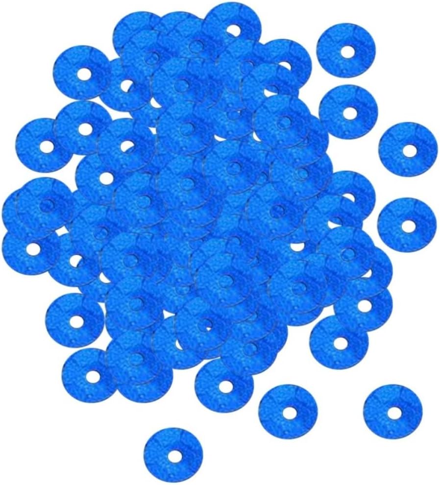 1000pcs MM Round Loose Sequins for Craft and Embellishment, PVC
