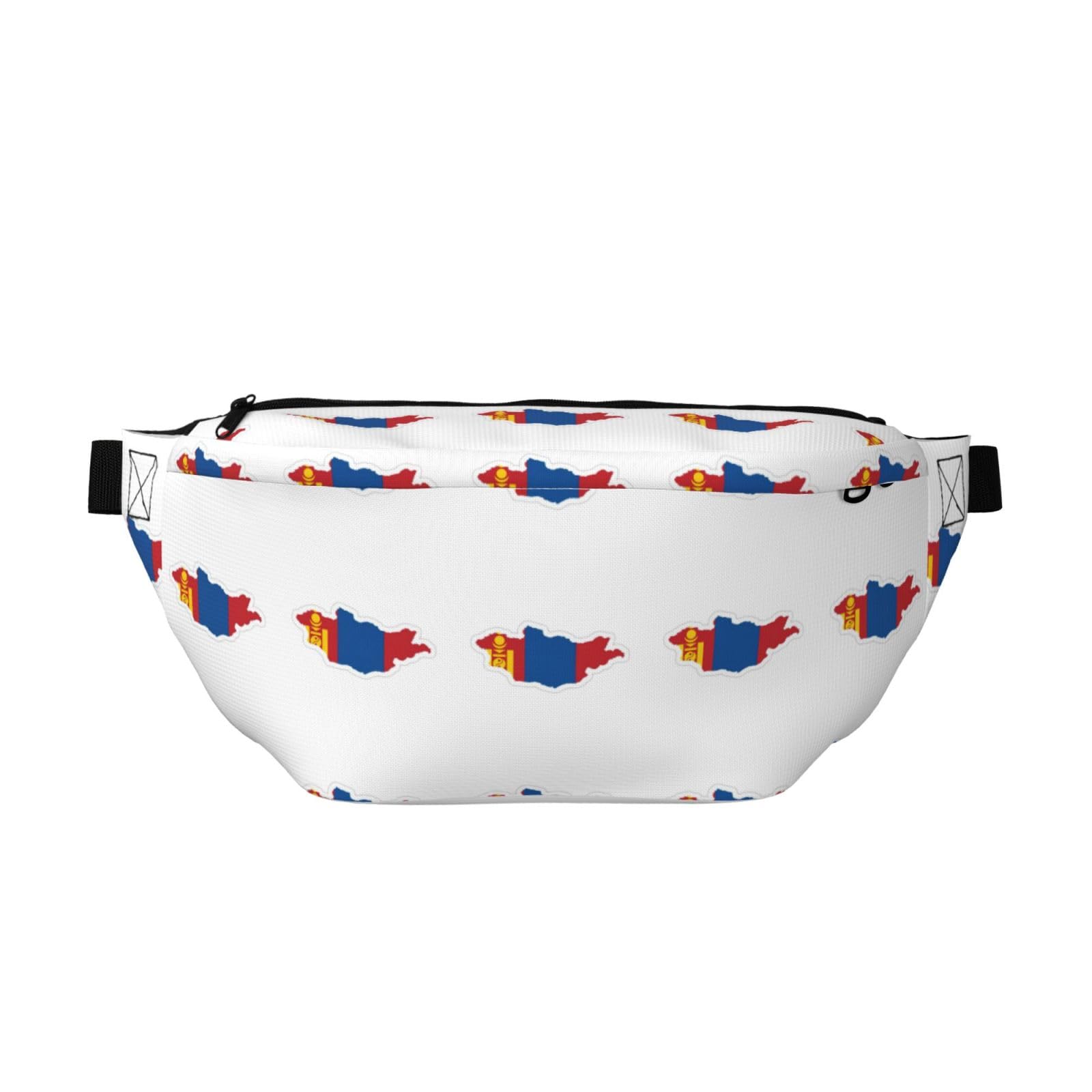 Sac banane de course drapeau mongol léger pour running - 8