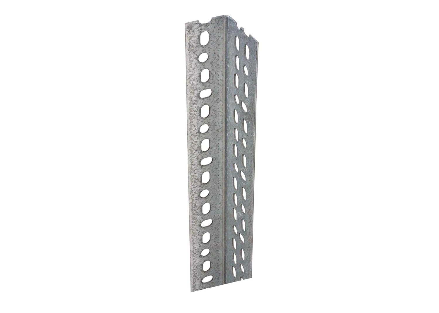 Galvanized Slotted Angle 1-1/2" X 1-1/2" X 16GA X 12" (4)