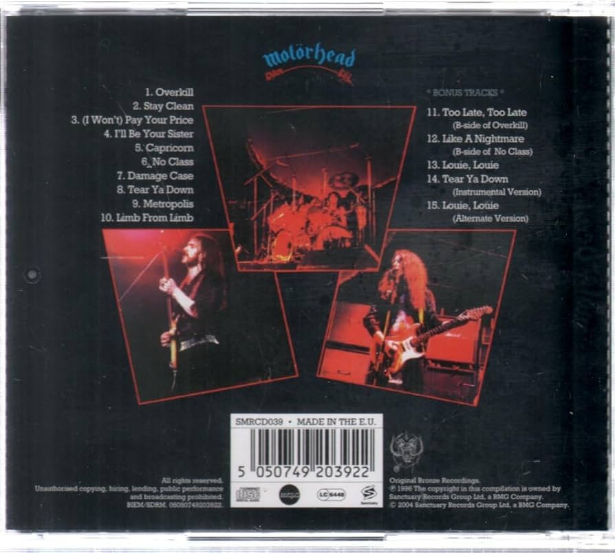 Amazon.co.jp: Overkill: ミュージック