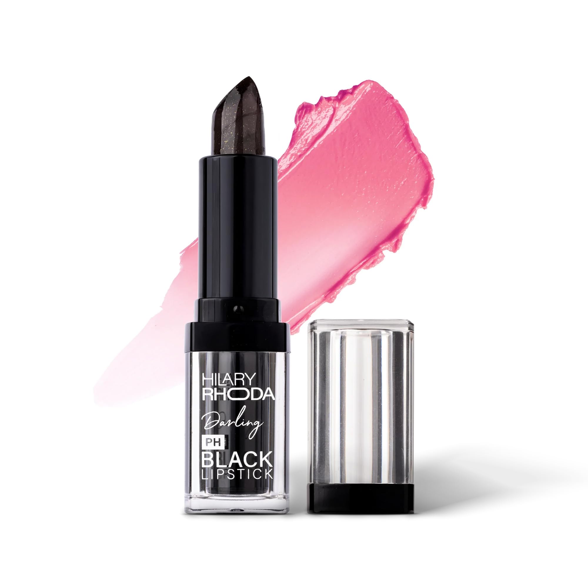 Hilary Rhoda Darling PH Black Lipstick | Intense Colour & Highly Pigmented | Nourishing & One Swipe Lipstick | Semi-Glossy Finish | 3.6g-image-31