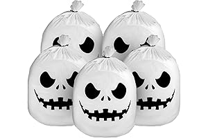 AIEX Halloween Skull Ghost Spider Leaf Bags