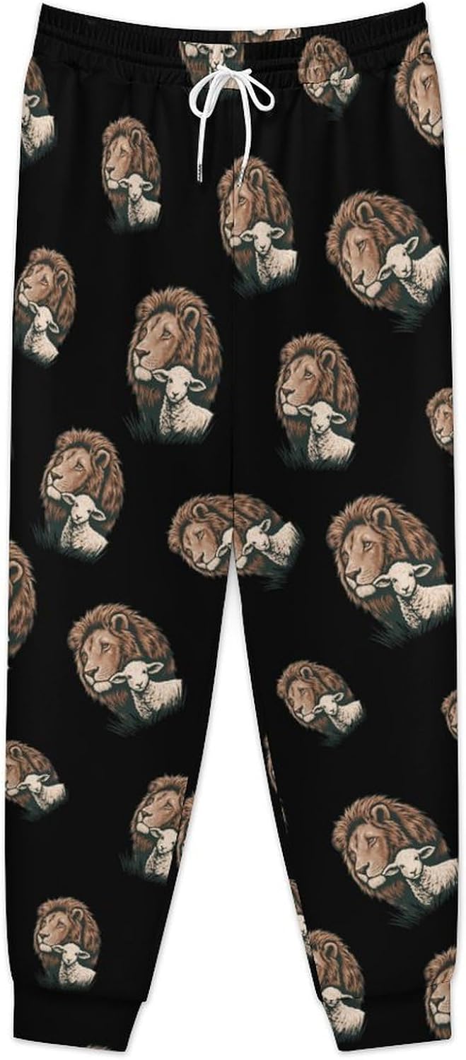 Lion and Lamb Casual Men's Sweatpants Lounge Pant 4X-Large