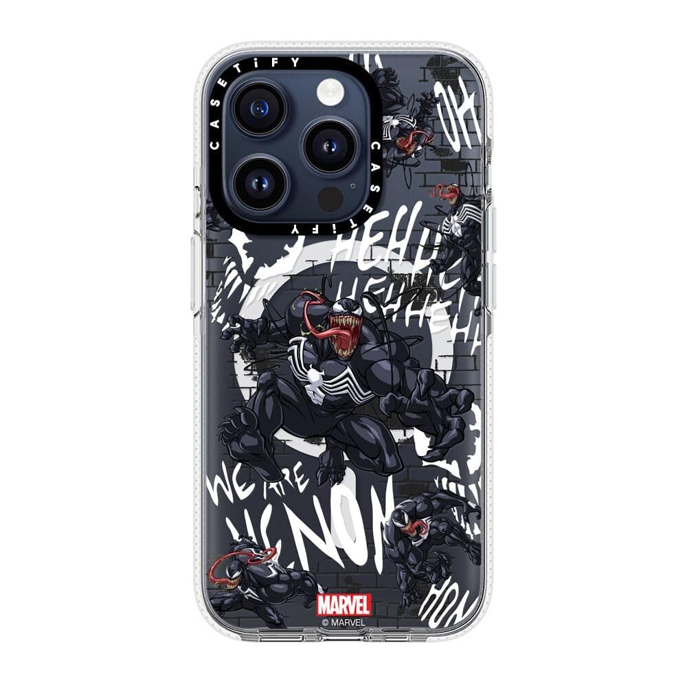 Amazon.com: CASETiFY Clear iPhone 15 Pro Case [Spider-Man Co-Lab