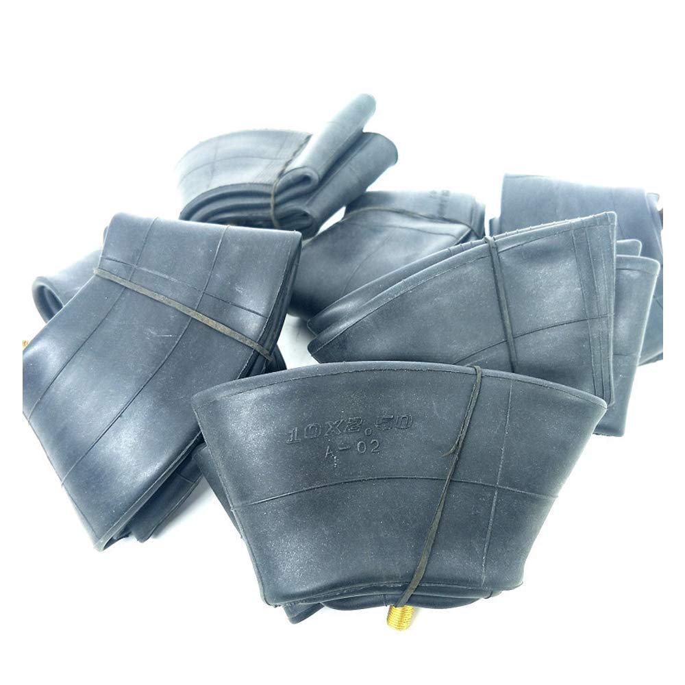 Cámara de Aire Inflable de 10 Pulgadas, 10 x 2,5 Pulgadas de Grosor, con Revestimiento Interior de Caucho butílico Duradero, Ideal para reemplazar la cámara de un Scooter eléctrico (2 Unidades)