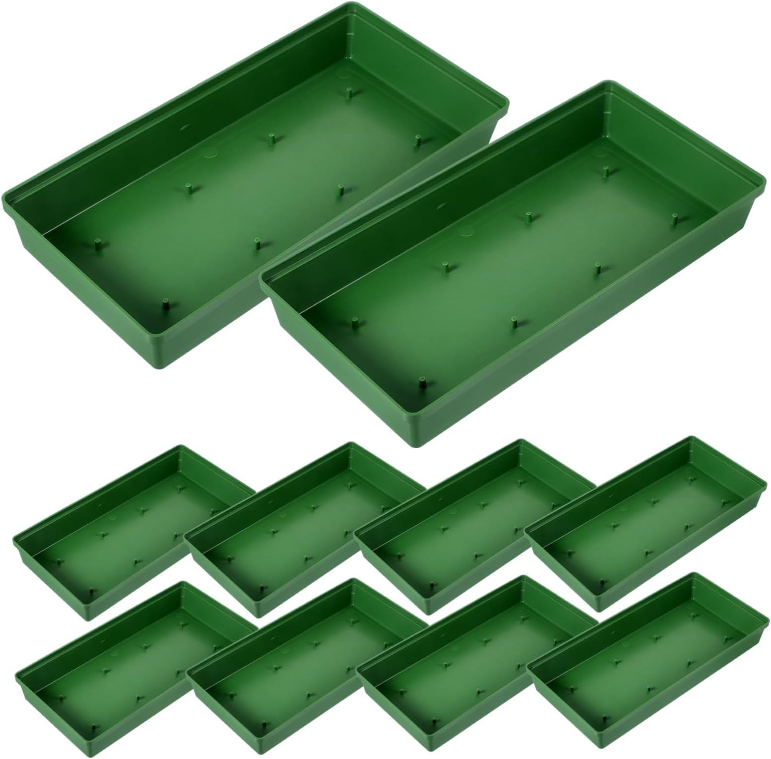 Lurrose 10pcs Floral Foam Tray for Flower Arrangements Pin Design for Weddings and Parties Easy to Use and Secure Minimalist Decoration Supplies