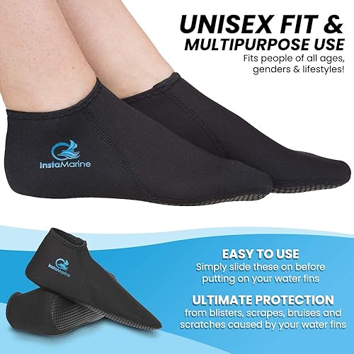 Miniatura 3 de Medias de neopreno InstaMarine, perfectas para deportes acuáticos, snorkel, buceo, natación