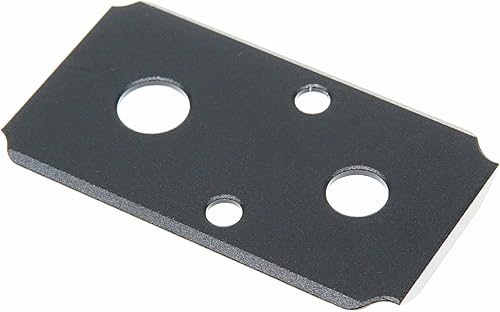 Miniatura 2 de DPP Titanium Placa de montajeadaptador compatible con Smith & Wesson MP 2.0 Optics ReadyCORE Holosun 407C507C508T Trijicon RMRSRO