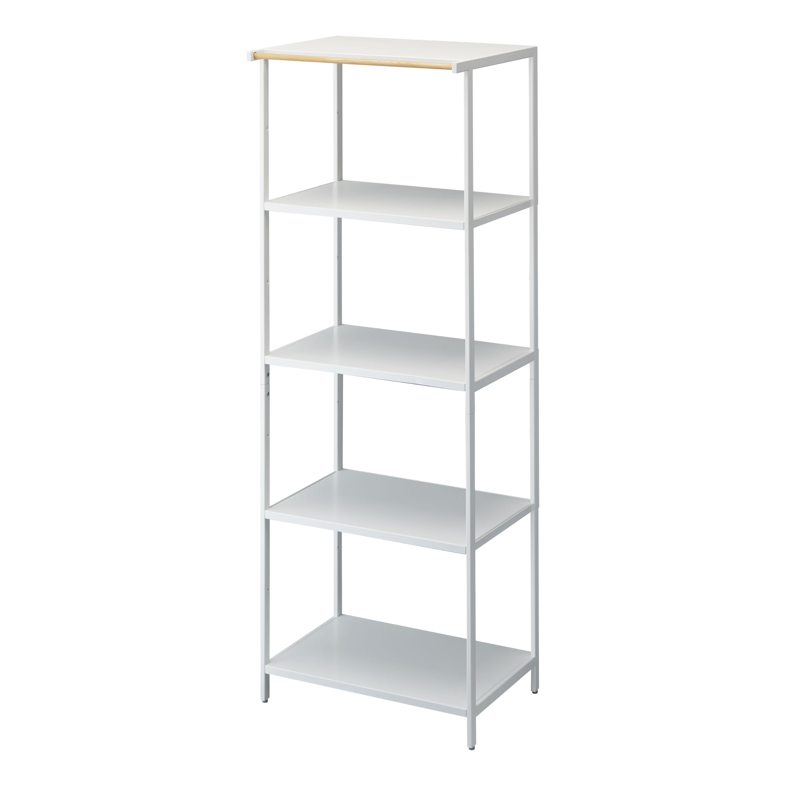 Meuble de Stockage à 5 Niveaux YAMAZAKI Blanc Minimaliste