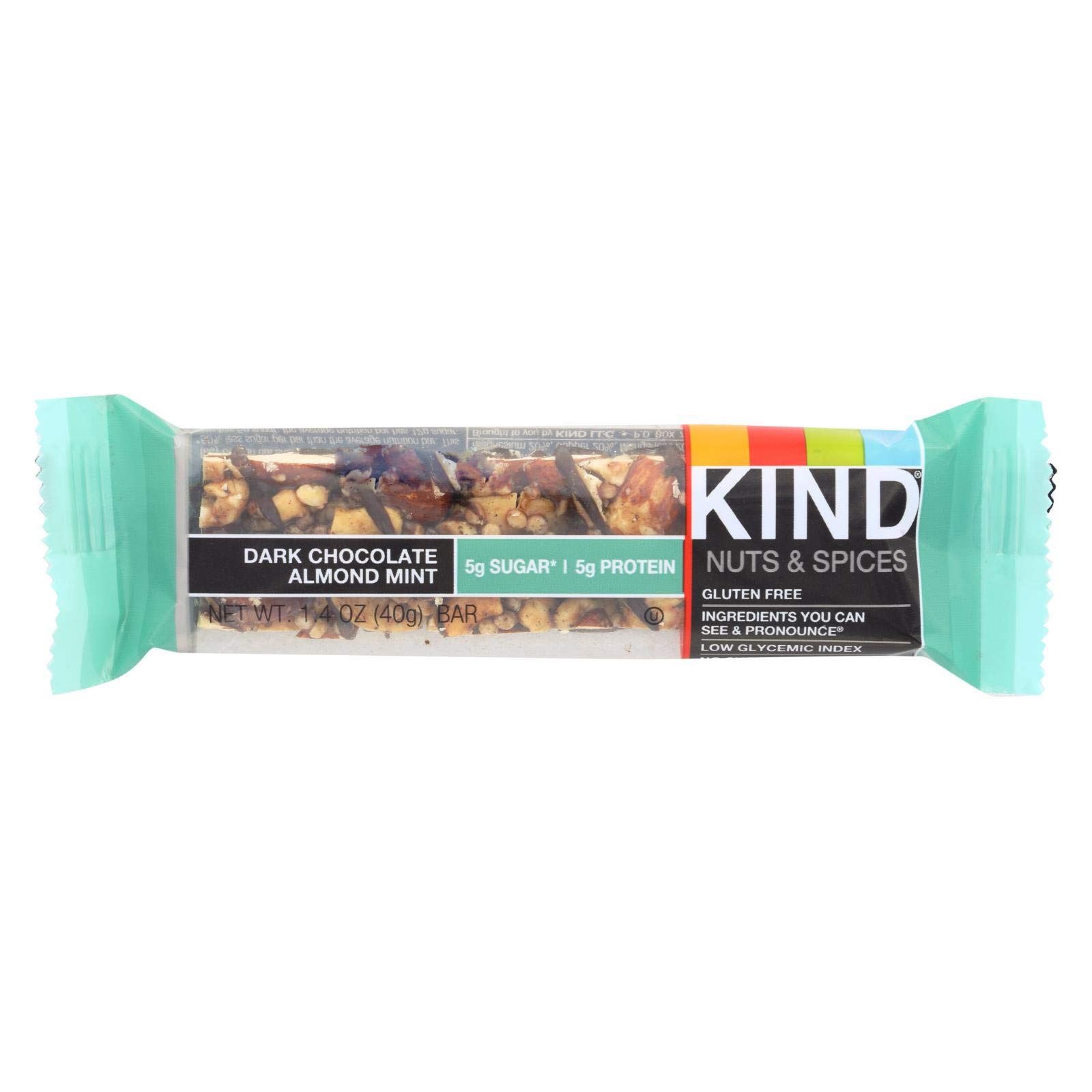 Kind Bar - Dark Chocolate Cinnamon Pecan - 1.4 oz Bars - Pack of 12