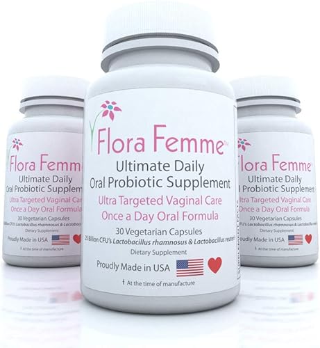 Miniatura 7 de Suplemento probiótico oral diario definitivo, apoya la salud del tracto urinario y vaginal, elimina el olor vaginal, equilibra el pH y restaura la